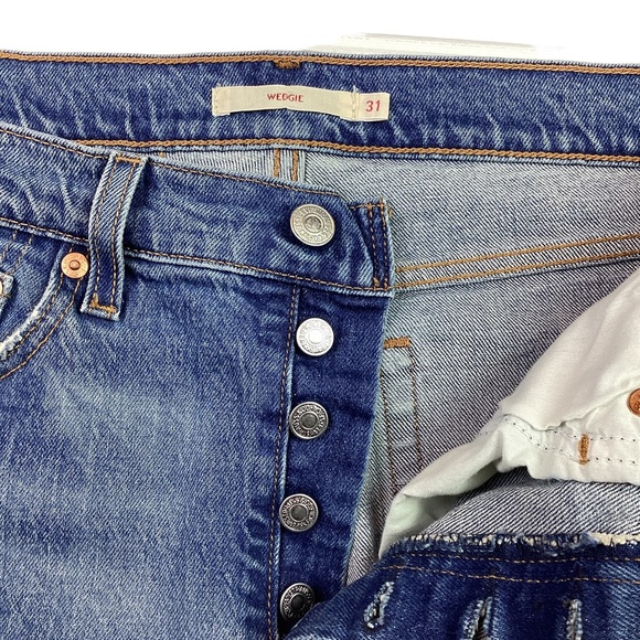 Levi’s Premium Wedgie  Buttonfly Jeans - Picture 7 of 12